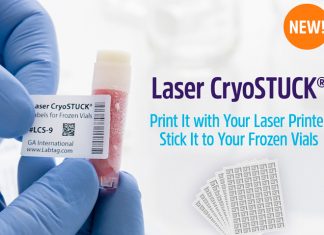 The Solution to Labeling Frozen Vials – CryoSTUCK®