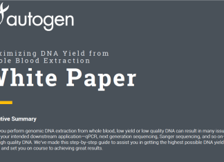 White Paper: Maximizing DNA Yield from Whole Blood Extraction White Paper: Maximizing DNA Yield from Whole Blood Extraction (AutoGen)