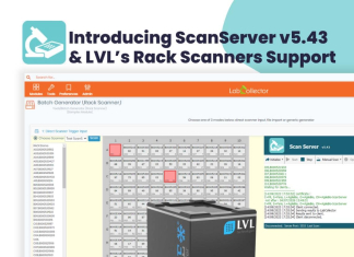 AgileBio Launches ScanServer v5.43 for LabCollector with LVL Rack Scanner Support gileBio launches ScanServer v5.43 for LabCollector with LVL Rack Scanner Support