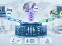 Cross-Biobank Study Shows How Phenotype Capture Can Shape Genetic Findings Illustration of three major biobanks comparing genomic and clinical data in cardiovascular genetics research.