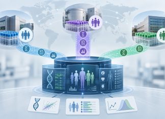 Cross-Biobank Study Shows How Phenotype Capture Can Shape Genetic Findings Illustration of three major biobanks comparing genomic and clinical data in cardiovascular genetics research.
